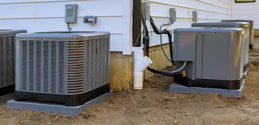 Central Air Condenser Setup in Bonita Springs